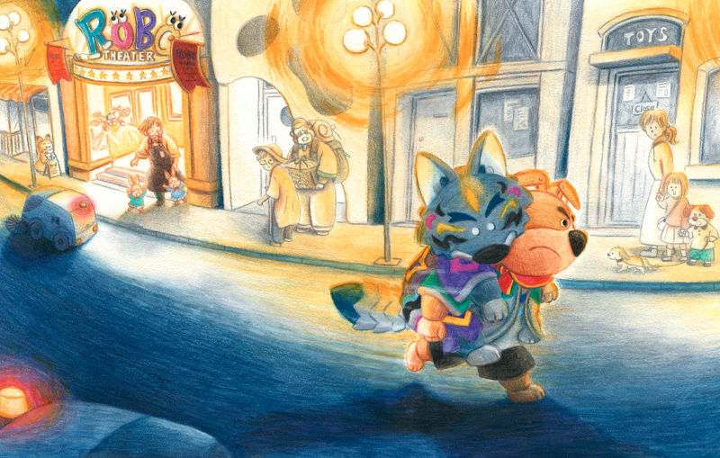 絵本「ロボットげきじょう」