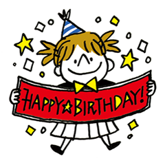 LINEスタンプ：お誕生日お祝い！スタンプ